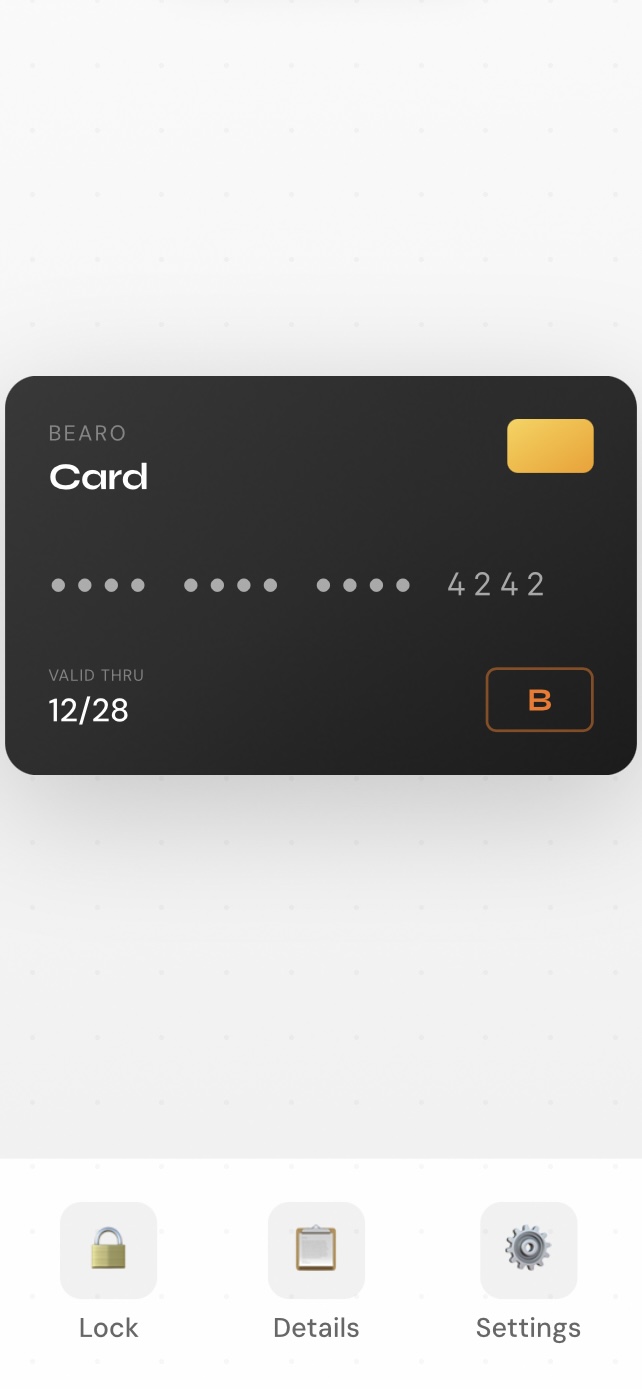 The Bearo Card